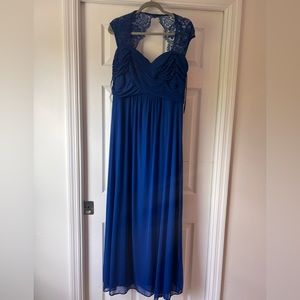 Blue elegant dress